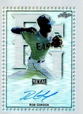 2020 Leaf Metal Perfect Game All-American Auto #BARG1 Rob Gordon