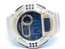 Armitron Pro Sport 45/7044 Acrylic Case Gold Tone Quartz Digital Men's Watch