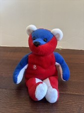 Ripken Jr. 8 Baseball Plush Bear Salvino's-Bammers-4Th-Of-July 1999