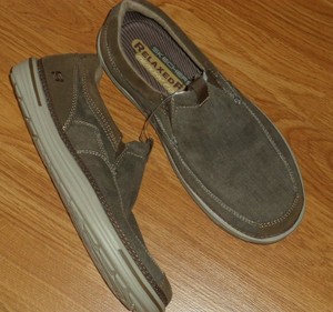 skechers men's slip on loafers