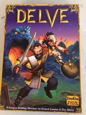 DELVE - Spiel von Indie boards & cards - wie neu, ungespielt