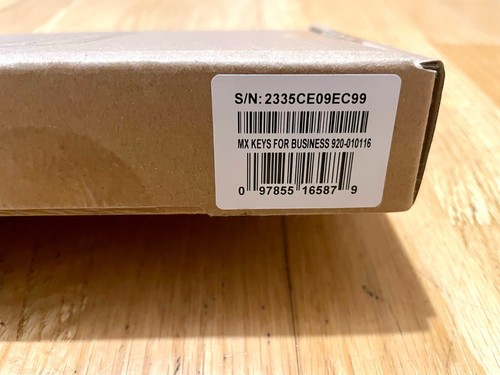 Logitech MX Keys for Business - Brown Box, Wireless, 920-010116. BRAND NEW!!!! - Picture 3 of 5