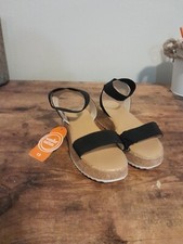 Girls Wonder Nation Elastic Sandal Black Size 13 NWT