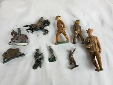 Collection of antique toy soldiers