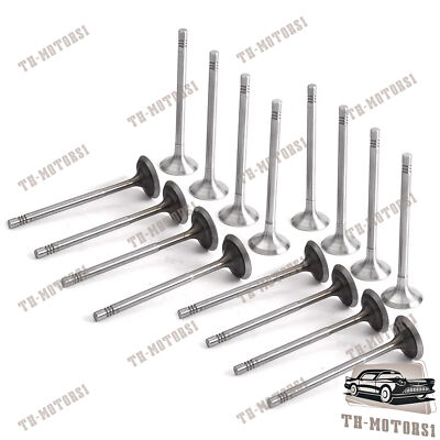 Intake Exhaust Valves Set For AUDI A3 VW Jetta Golf Plus Tiguan Scirocco 1.4 TSI