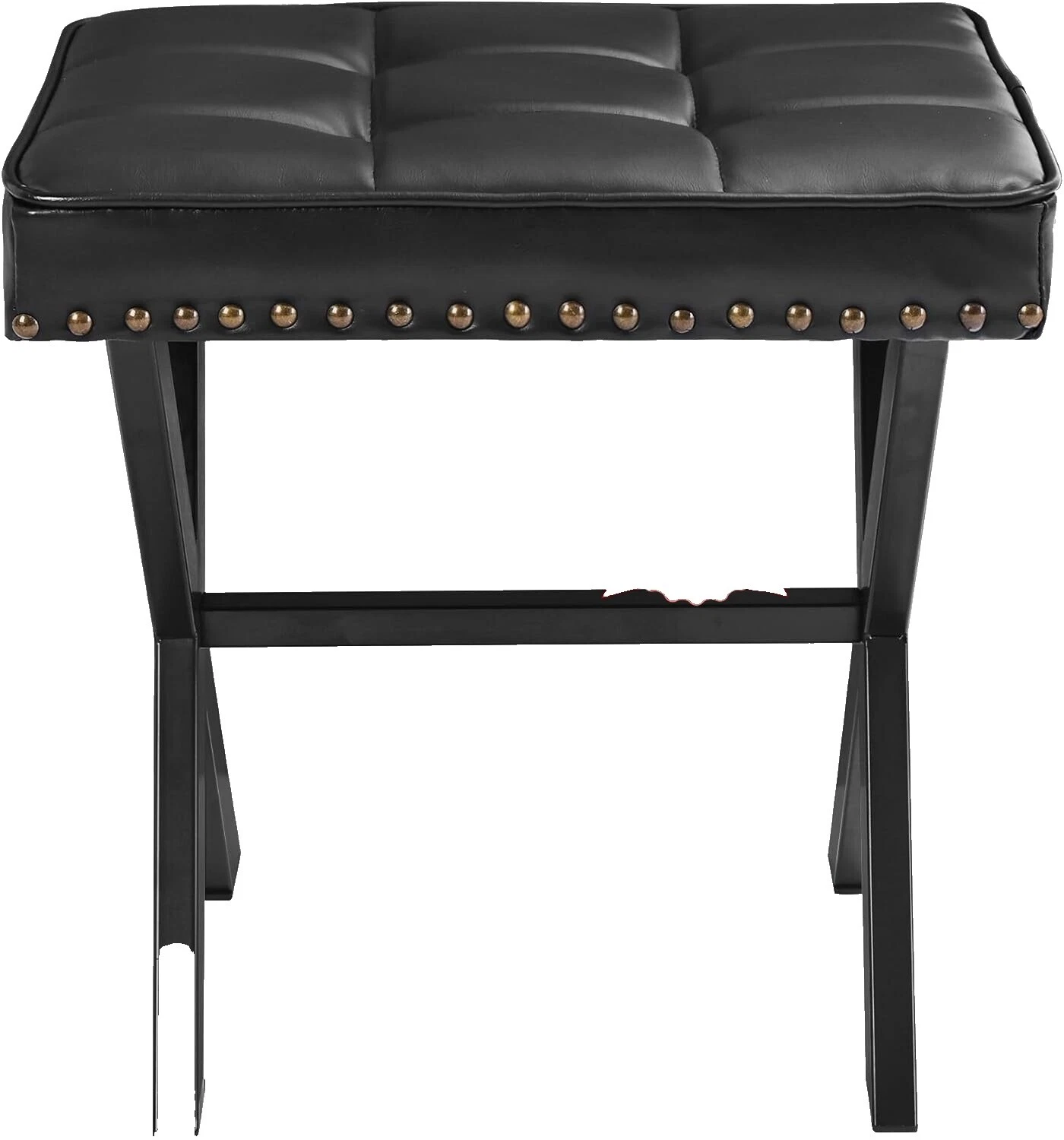 Barra de comedor negro Taburetes de vanidad/bancos