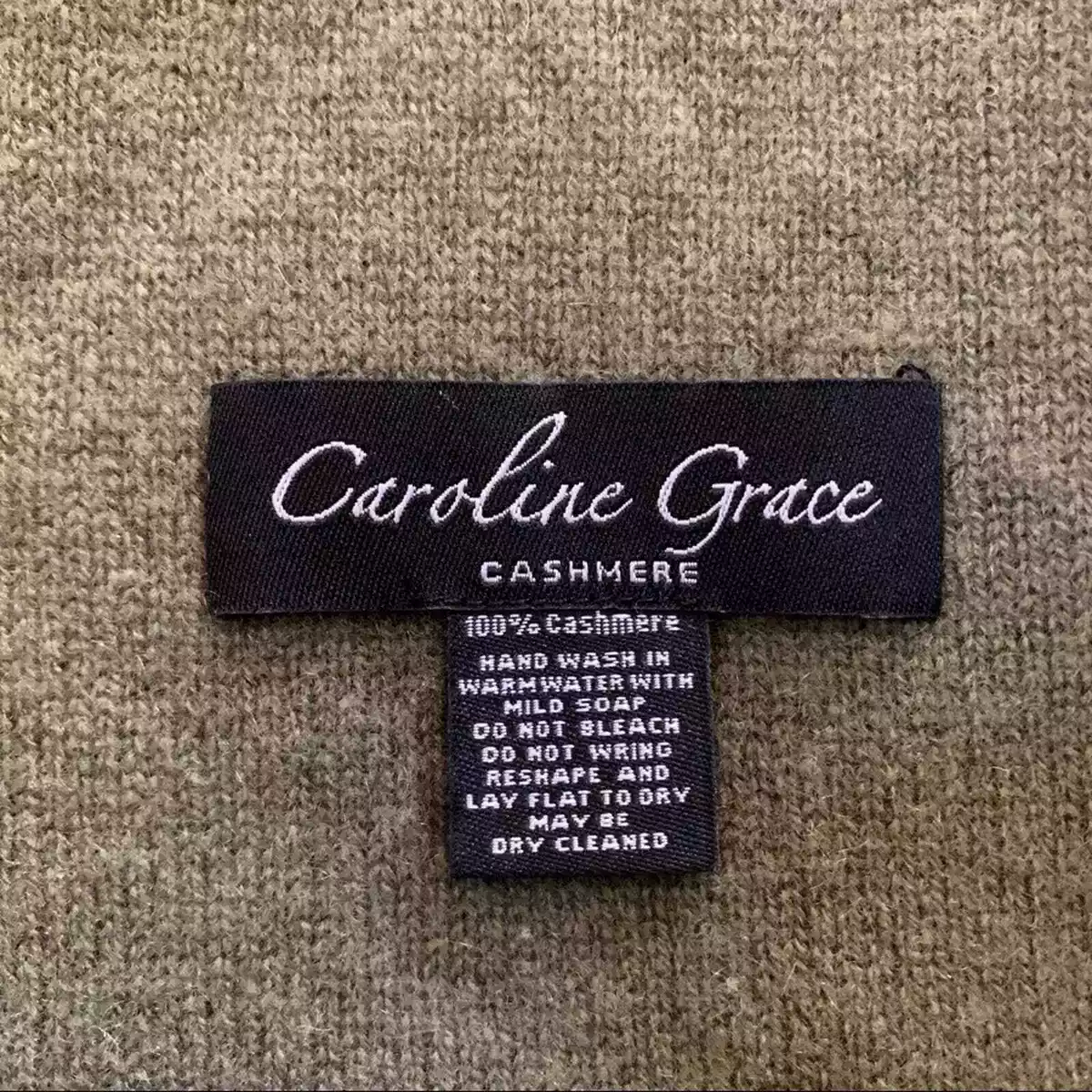 Caroline grace cashmere scarf