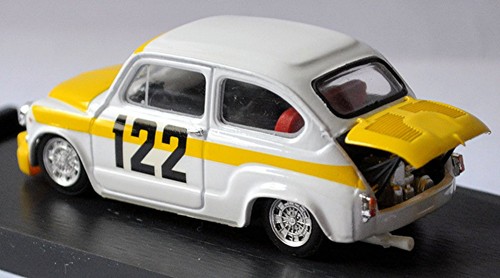 Fiat Abarth 850 TC Coppa Collina 1969 #122 Avantieri-Bresci 1:43 Brumm - Imagen 4 de 6