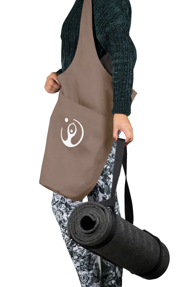 Estera de yoga bolsa portador de mano, paquete de correa larga, bolsa grande de esterilla de yoga, se adapta a todas las esteras, Foto 4 de 4