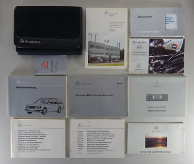 Board folder + operating instructions Mercedes Benz W124 Estate E-Class MOPF2 from 1994
