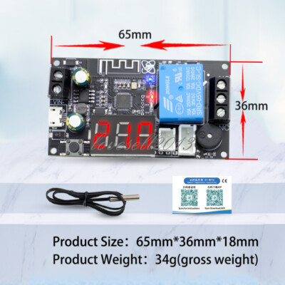 Digital WIFI Remote Thermostat High Precision Temperature Controller Module
