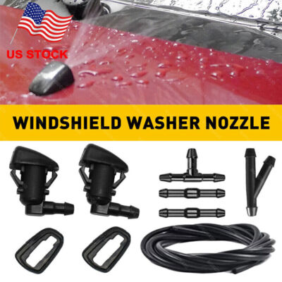 #ad Windshield Wiper Washer Squirter Nozzle Spray Jet For Honda Odyssey 11 17 Shield $10.90