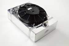 Csf Small Race Radiator 9 Spal Fan 14.5h 10.0l 3.6w 5.65wfan On 