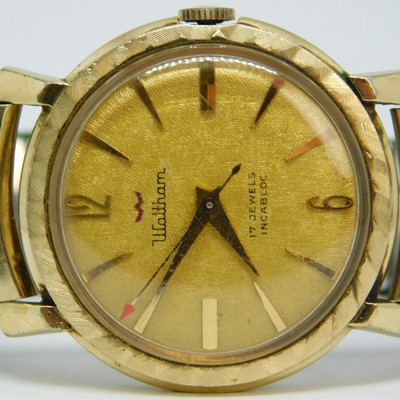 Vintage Waltham 17 Jewels Wind-up Analog Men