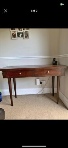 Antique Style Solid Wood Side Table Console Table Desk Excon - Picture 1 of 2