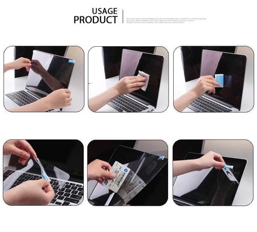 2X Clarity/Anti Glare 17.3" Screen Protector For HP ENVY 17 ZBOOK 17 G3 - Picture 6 of 12