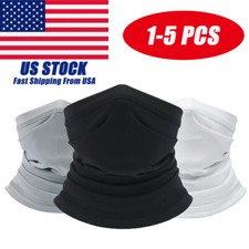 Cooling Neck Gaiter Balaclava Face Mask UV Protection Cycling Scarf Unisex