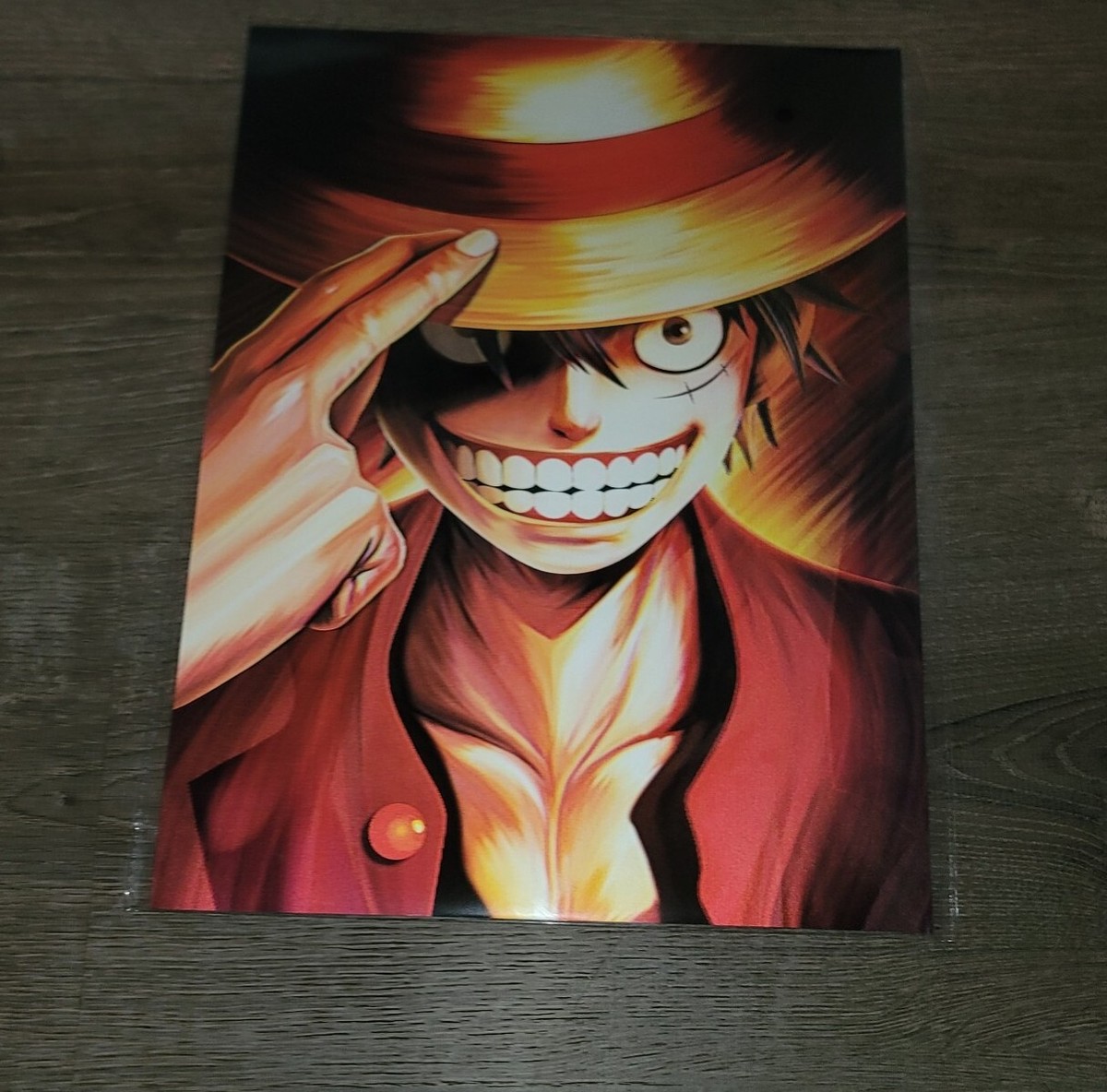 One Piece 3D Holographic Lenticular Anime Poster, Triple