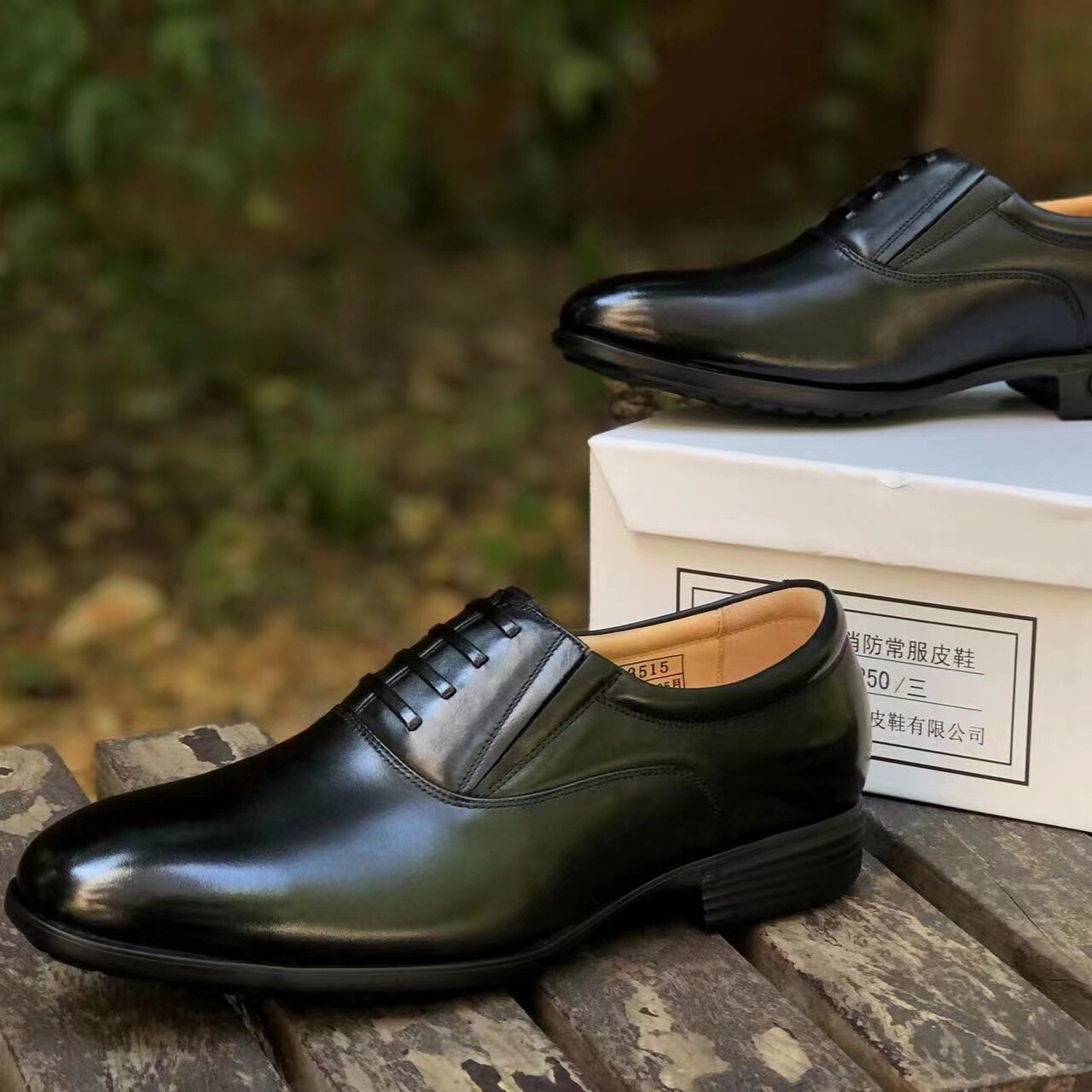 SAOLA Scarpe da lavoro stringate uomo vera pelle comode nere punta tonda Oxford scarpe