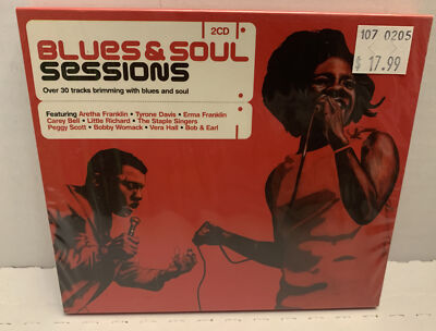 Blues & Soul Sessions R&B. Peggy Scott, Carey Bell, Little Richard 2 CD set. NEW