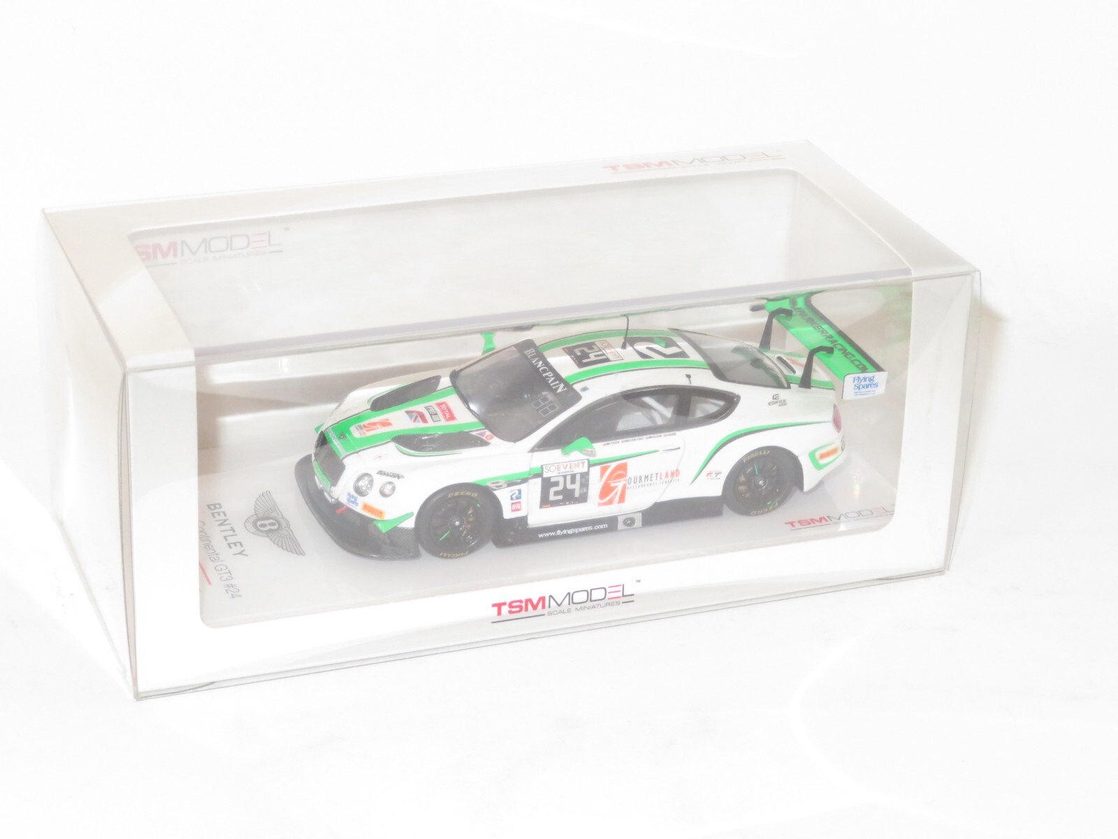1/43 Bentley Continental GT3 Blancpain Team Parker Racing 24 Hrs Spa 2016 #24