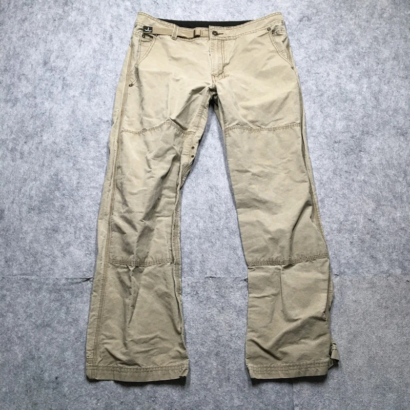 prana lightweight climbing hiking belted pants