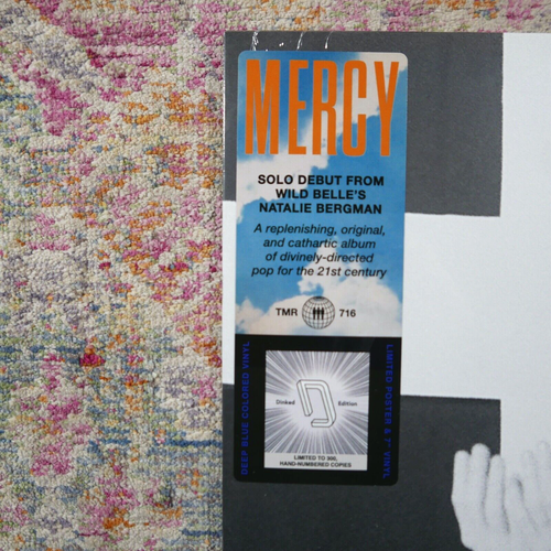 Natalie Bergman Mercy Third Man Dinked Ed LP 7" TMR716 Deep Blue Vinyl 212/300 - Picture 2 of 10