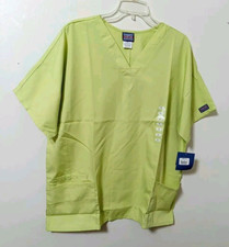 Cherokee Workwear Light Green Classic Short Sleeve Scrub Top 4700 size XL NWT