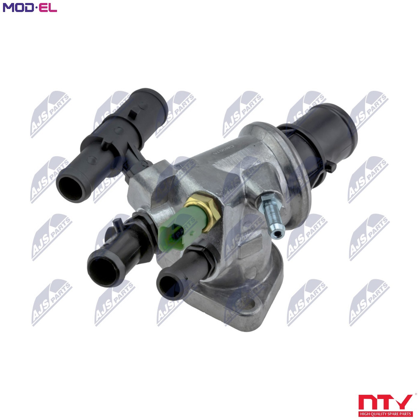 Nty Thermostat With Cover For Alfa Romeo 147 00- Fiat Bravo Ii 06 - Image 9