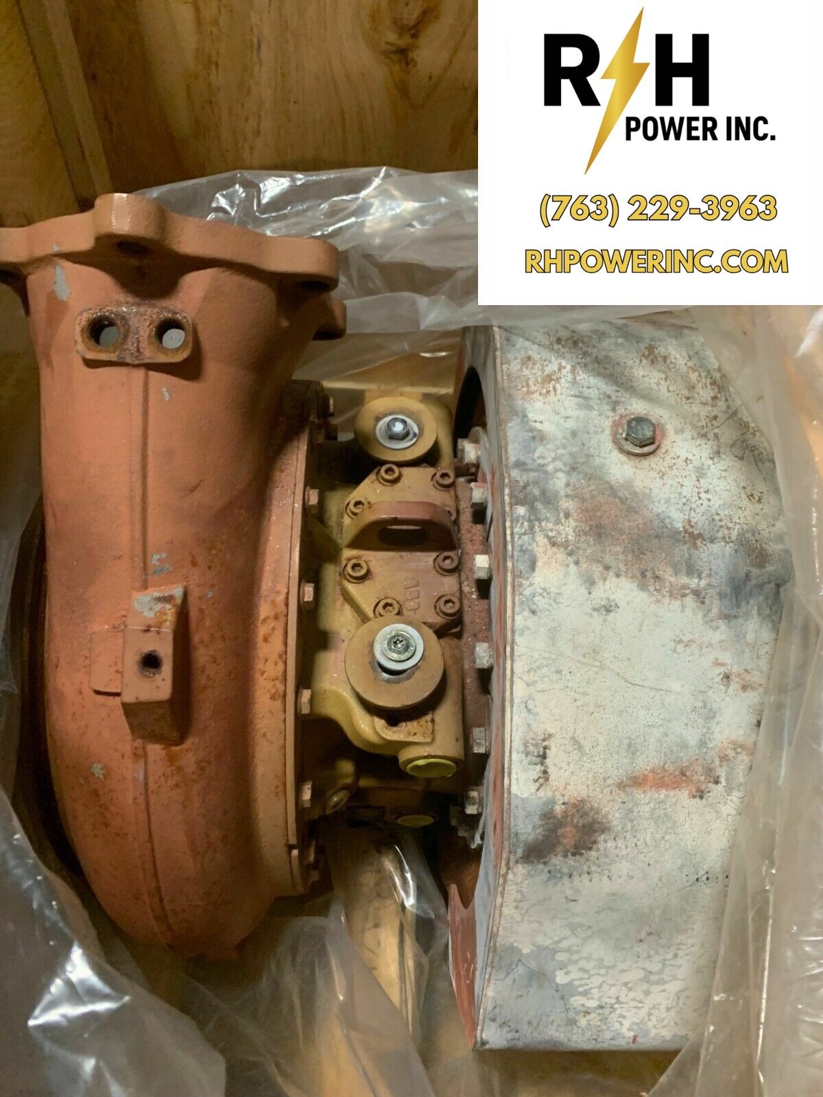 Genuine OEM CAT Caterpillar G3520E Turbo GP-BAS P/N: 380-1765 | ABB A140-H66