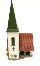Faller - Kirche Dorfkirche Kapelle - 130240 H0 - Gebäude Häuser  Haus --- CK 407