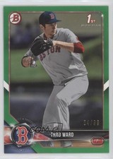 2018 Bowman Draft Green 4/99 Thad Ward #BD-90 0w47