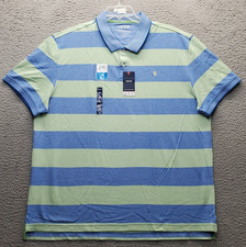 IZOD Advantage Performance Golf Polo Shirt Mens XXL Multi Stretch Short Sleeve