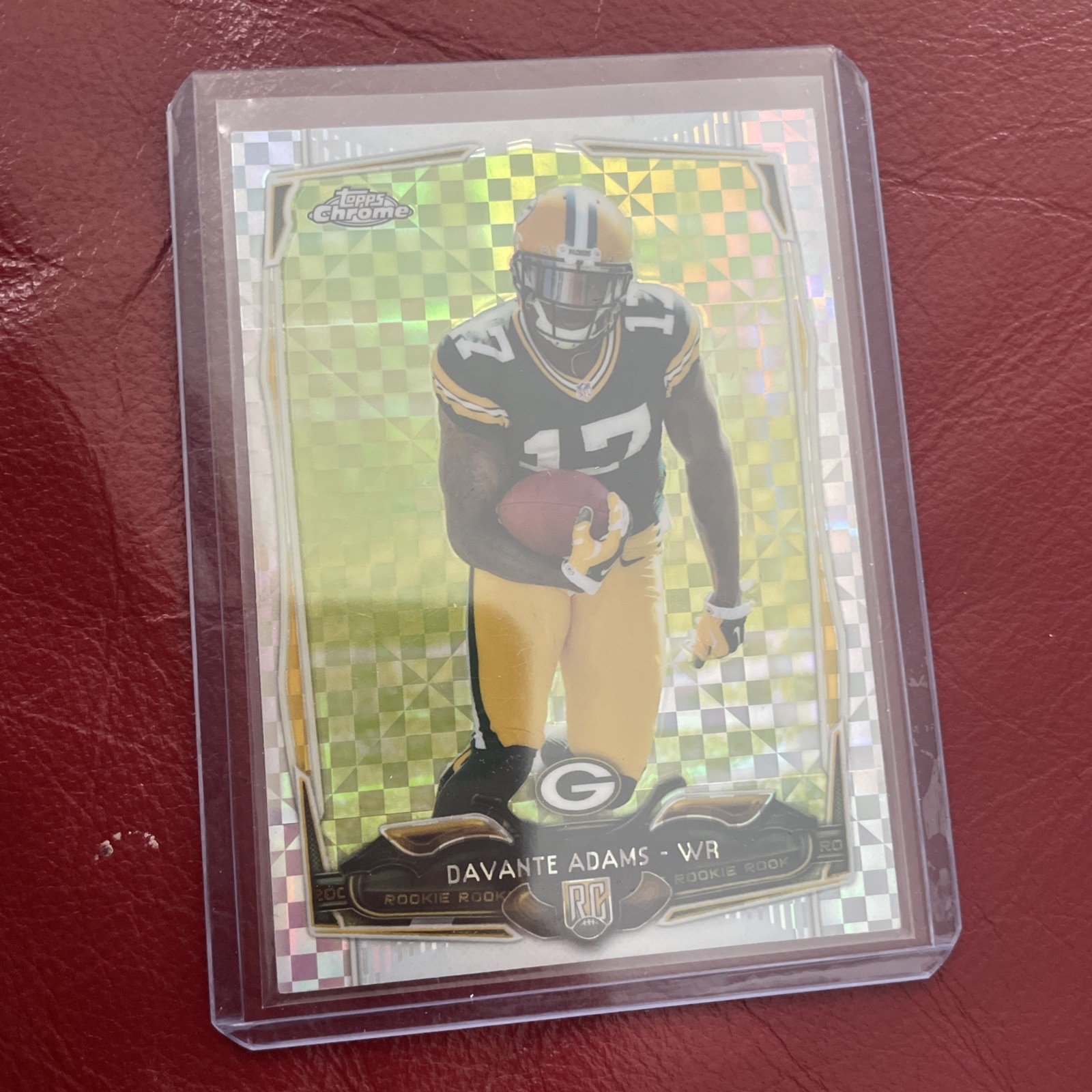 2014 Davante Adams Topps Chrome #114 Xfractor - RC LEGEND RARE FOOTBALL RAMS NFL