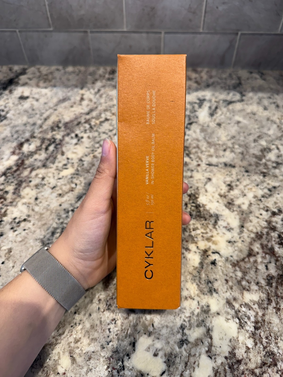Cyklar Vanilla Verve Body Oil Balm