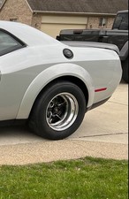2 Weld Racing Rt-s S71 Forged Black Anodized Wheels Tires 17x11 Dodge Challenger