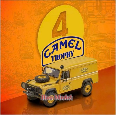 AR box 1/64 Land Rover 110 Camel Cup 1985 Alloy Diecast Model Car Hobby Boy Gift
