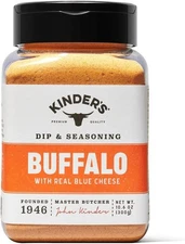 Kinder's Buffalo Dip & Seasoning with real blue cheese 10.6 oz Premium Quality