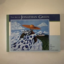 THE ART OF JONATHAN GREEN: A Book of Postcards that are Vibrant and Like New