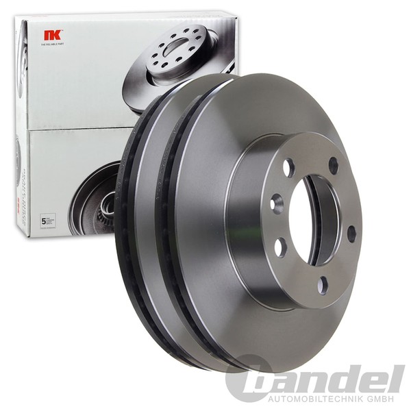 2X NK Bremsscheiben 302Mm BelÜFtet Vorne Passend FÜR Nissan Interstar NV400-image