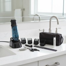 Remington Vacuum Haircut Kit, Vacuum Beard Trimmer, Hair Clippers for Men with R