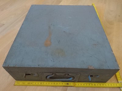 DDR NVA Holzkiste 40cm 35cm  11cn Feuerwehr Robur W50 Barkas Trabant Wartburg 