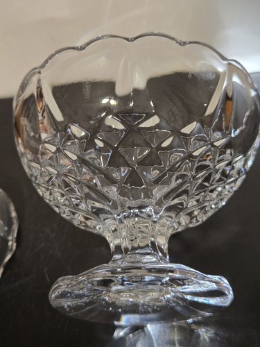 Vintage Cristal D'Arques-Durand Longchamp 7.25" Footed Candy Dish w/Lid - Picture 9 of 15