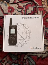 Iridium Extreme Portable Satellite Radio Model Black with Accessories