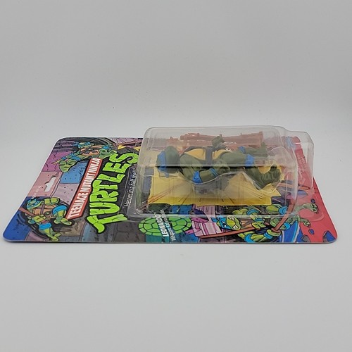 Fan Club Flyer Leonardo - 1988 TMNT Teenage Mutant Ninja Turtles MOC W/ Case - Picture 6 of 14