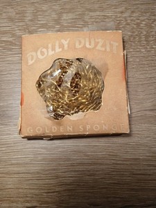 Vintage in Box Golden Dolly Duzit Sponge