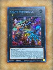 Yugioh Giant Mimighoul ROTA-EN093 Secret Rare 1st Ed NM