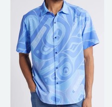 Tommy Bahama Coast Ocean Life Island Zone Moisture Wicking Shirt Men s Size 2XLB