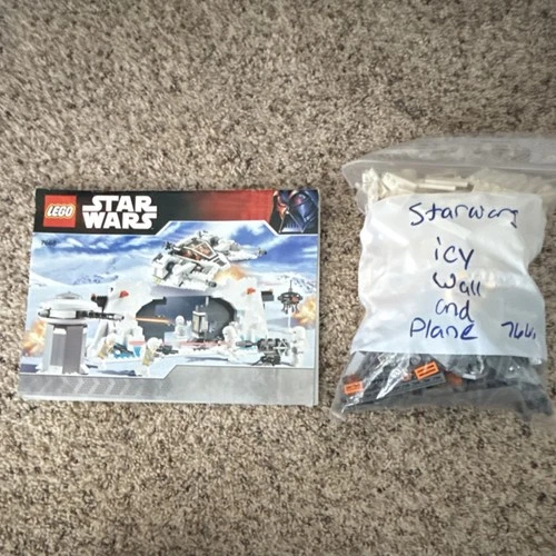 LEGO Star Wars Hoth Rebel Base 7666 Complete Set with Manual & 548 Pieces