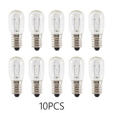 10x Himalayan Salt Lamp Bulb and Selenite Lamp Globe E14 15W 220v-240v